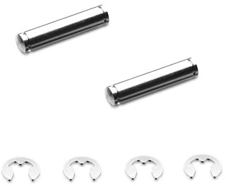 namroh.HC® 2x Sicherungsbolzen mit 4x Sicherungsringen kompatibel mit La Pavoni Professional Europiccola Stradivari Romantica Milano Esperto Expo