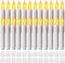 Yakpo 24er Pack Halloween hängende schwebende LED Stabkerzen, batteriebetrieben, flameless flackernde elektrische Fake-Kerzen für Fenster- und Weihnachtsdekorationen