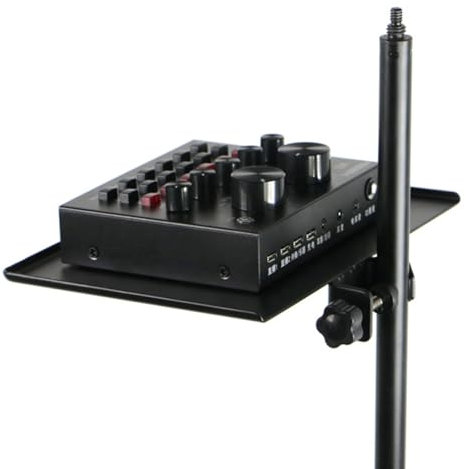 ibasenice Support De Microphone Pour Plateau De Carte Son Support De Microphone Pour Téléphone Portable Et Appareil Photo