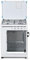 Cocina Gas 50cm 4 Quemadores Butano NEVIR NVR-CB4P Blanco