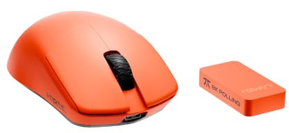 Souris de Jeu Professionnelle sans Fil Fnatic x Lamzu Maya 8K, édition spéciale, capteur Pixart 3950, Ultra légère 45 g, autonomie de 80 h, commutateurs optiques, ambidextre, Compatible Windows & Mac