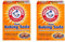 Kajal Doppelpack: 2 x 454g Arm & Hammer Backsoda Backpulver - Natriumcarbonat Pulver für vielseitige Anwendung beim Backen - 908g Gesamtinhalt mit Kajal Sticker