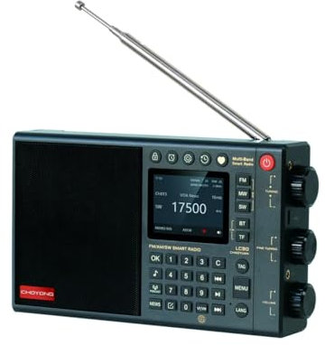 LC90 WIFI/4G Multi-Band Smart Internet Radio Portable AM/FM,Longwave & Shortwave Radio Receiver with SSB (Single Side Band),Bluetooth, Card choyoung,All World Radios,Digital Radio (Navy Blue)
