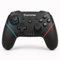 Générique Manette Bluetooth pour Nintendo Switch – Revêtement antidérapant, LED d'indication, fonction vibrante