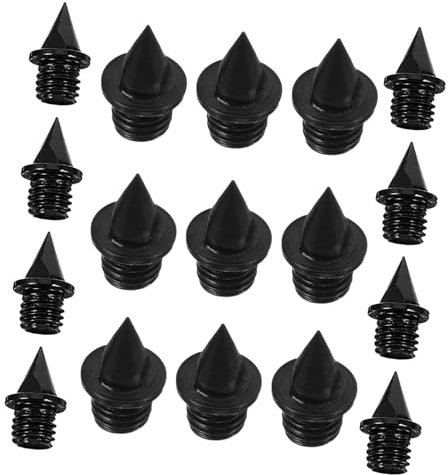 TOYANDONA 20 Pezzi Punte per Scarpe Atletiche Chiodi per Spikes per Corsa con Design per Maggiore Adesione