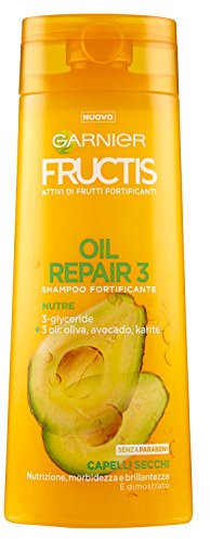 Garnier Fructis Oil Repair 3 stärkendes Shampoo für trockenes, krauses, stumpfes Haar, 250 ml