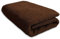 Lanudo XXL-Duschtuch Pure Line Badetuch mit Webbordüre 100% Baumwolle, Braun