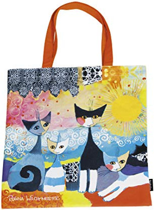 Fridolin Rosina Wachmeister - Merletto nero sole Art Shopping Bag stabile Stofftaschen NEUHEIT 2017