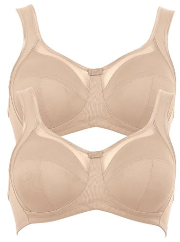 Anita 2er Sparpack Komfort BH Clara 5459 Gr. 100E in 1xhaut 1xhaut