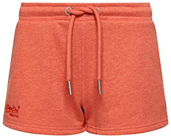 Superdry Damen Jersey-Shorts aus Bio-Baumwolle mit Vintage Logo