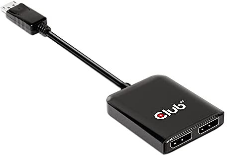 Club 3D Multi Stream Transport (MST) Hub DisplayPort™ 1.4 a DisplayPort™ Dual Monitor 4K60Hz