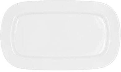 Bidasoa Glacial Fuente Rectangular Porcelana 31 X 18cm Porcelana Apto Microondas Apto Frigorífico Apilable
