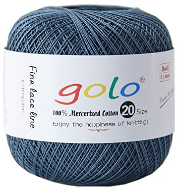 golo Häkelgarn 20 für handgestricktes Häkelgarn Gewinde häkeln 217