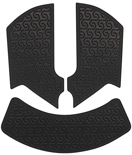 Corepad Soft Grips - selbstklebende vorgeschnittene Anti-Rutsch Aufkleber für PC Gaming Mäuse (Black, FinalMouse Starlight-12 Small)