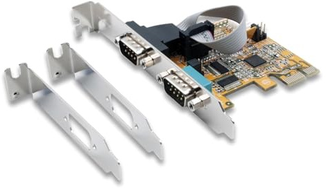 EXSYS EX-44082 PCI Express x1 Karte 2X seriell RS-232