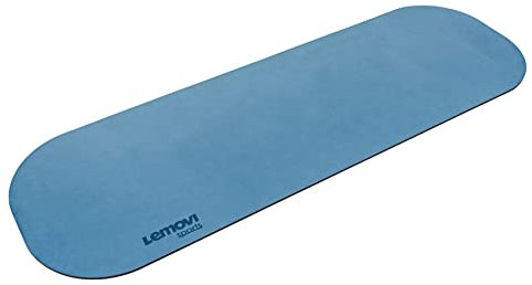 Lemovi® Gymnastikmatte mit Tragegurt rutschfest Naturkautschuk Yogamatte Gepolstert & rutschfest Fitnessmatte,190cm Länge 80cm Breite und 1cm Höhe - indigoblau (indigoblau, Extra breit)