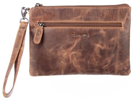 Greenland Nature Montana Herrentasche RFID Schutz Leder 26 cm