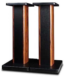 Ddasam Soporte altavoz(50cm) soporte altavoz pie altavoces hifi soporte para altavoces de madera, para Sala De Estar Estante De Sonido Envolvente Estante De Alta Fidelidad Múltiples Opciones De Tamaño