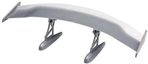 Blueshyhall Heckspoiler Mini, 30 cm Auto Spoiler Wing Universal, Auto Gummi Spoiler Hinten Selbstklebende, Auto Flügel Zerstörungsfreie Montage Auto Deko Außen (Grau)