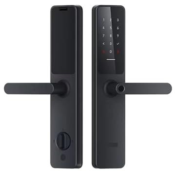 Smart Door Lock A100 Pro Zigbee Bluetooth 5.0 Compatible for Apple Homekey Unlock Fingerprint Unlock Work with Homekit Home (Color : 40-80mm) Warm as Ever