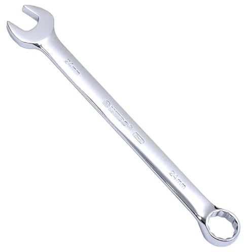 WEDO 9mm Combination Spanner, Combination Wrench,12-Point Design,15-Degree Offset,Length 150mm,Cr-V, Corrosion Resistant, One-time Die-Forged,Polished Smooth Surface