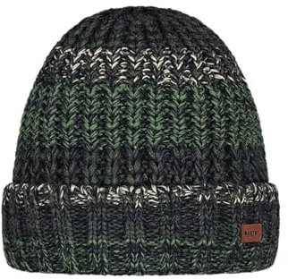 Barts Herren Beanie Akotan mehrfarbige Wintermütze 0335 Green 14