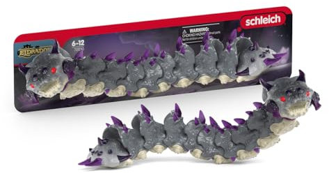 SCHLEICH ELDRADOR Creatures | Schattenwurm 70830 | ELDRADOR Monster Spielfigur mit beweglichem Körper | tolles Geschenk für Mädchen und Jungen | Spielzeug ab 7 Jahren | 5 x 26 x 4 cm