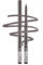 Erinde Taupe Eyeliner Wasserfest, Long Lasting & Waterproof Eye Liner Pen, Matt Drehstift Kajalstift, Creamy Llidstrich Stift