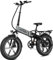 HITWAY E Bike,250W Faltbar EBike für Erwachsene, 20 × 4.0 Fat Tire Elektrofahrrad mit 48V 13Ah Akku,7-Gang, Aluminiumrahmen, IP54 wasserdicht, 25km/h, Federgabel