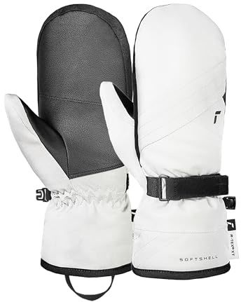 Reusch Alena Women's Mittens with R-TEX XT Membrane & Primaloft Gold - Winter Gloves with Touch-TEC Function, Waterproof & Windproof, Breathable, Warm, Soft & Touchscreen Compatible
