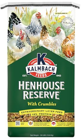 Kalmbach Feeds Henhouse Reserve® Whole Grain Layer Feed with Crumbles for Poultry