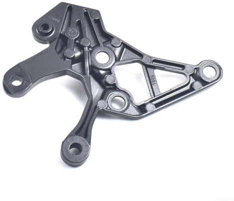 Z900 Support de repose-pieds de moto en alliage d'aluminium robuste pour une meilleure stabilité (gauche)