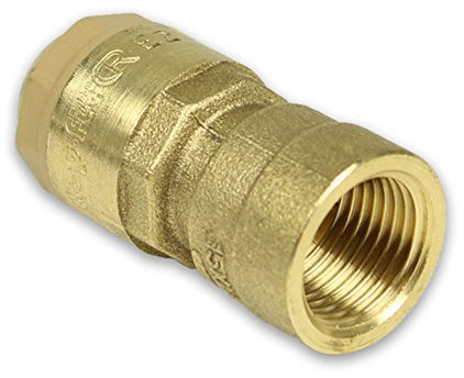 Messing Steckfitting für Kupferrohr Übergang mit Innengewinde [22mm - 3/4'']