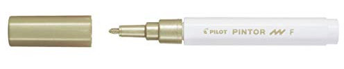 Pilot Pintor Marker Bullet Tip Fine Line Gold