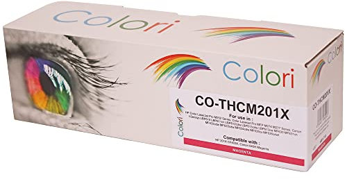 Colori Alternativ Toner für HP 201X CF403X 201A CF403A Magenta für HP Color Laserjet Pro M250 Series M252 M252dw M252n Color Laserjet Pro MFP M270 M274 M274dn M274n M277 M277dw M277n