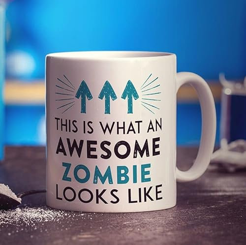 This Is What An Awesome Zombie Looks Like Mug - 11oz Ceramic Cup