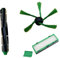 Marel Shop® - Kit Spazzola Rullo e Filtro con Slot Dovina per Robot Folletto VR200 VR300