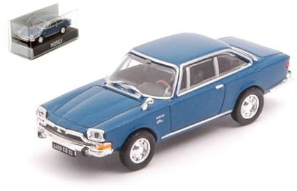Norev- Glas V8 1967 Azul 1/87 Coche Miniatura de Coleccionismo, 820534, Azul