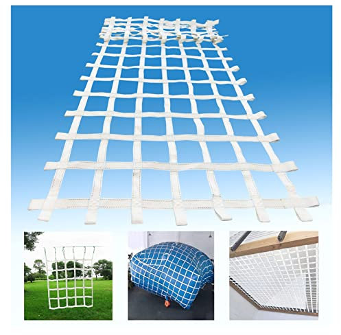 Splenlife Climbing Cargo Net for Kids Outdoor Playsets,Safety Netting,Cargo Webbing Backyard Rope Ladder for Treehouse Ninja Obstacle Course Playground Protection Climbing Wall Adults,Custom Netting