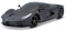 Maisto Tech R/C Ferrari LaFerrari - Auto telecomandata in scala 1:24, 2,4 GHz, con impugnatura a pistola, dai 5 anni in su, 20 cm, nero opaco (581530-2)