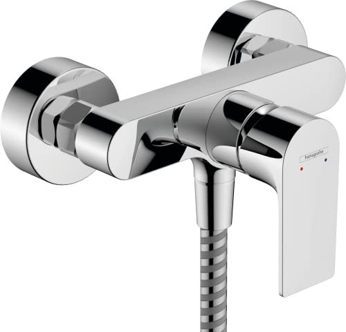 hansgrohe Rebris E Mezclador monomando de ducha visto, cromo, 72650000