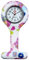 Silverora Montre à Gousset D'infirmière Montre Infirmiere pour Blouse,Infirmière Montre Broche en Silicone avec Broche pour Infirmières et à Tout Autre Professionnel de la Santé