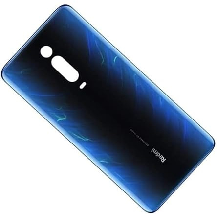 ELLENNE RÜCKGEHÄUSE RAHMEN FÜR XIAOMI Mi 9T/9T PRO COVER GLAS BLAU | Hinteres Gehäuse für Xiaomi Mi 9T / 9T Pro Cover hinten Glas Schwarz Blau (BLU)