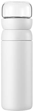 Hervidor de Agua para Hacer té, Taza de Aislamiento térmico, portátil, Sellado, a Prueba de Fugas, Termo de Viaje, separación de té y Agua, Frasco de vacío, Frasco térmico