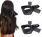 Sleeping Mask,Eye Mask Sleep,Sexy Augenbinde zum Schlafen,Sexy Augenmaske,Augenband,Augenbinde,Augenmaske,Augen Gebunden,2 Stück (Schwarz)