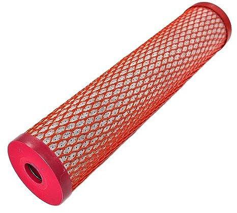 Spring Clear Heavy Metal Carbon Water Filter for Eco-Line Inline Filter System | Fridge Freezer Filter Cartridge for Sediment, Chlorine, Taste, Odour and Heavy Metal Reduction | Eco-Line Silver Filter