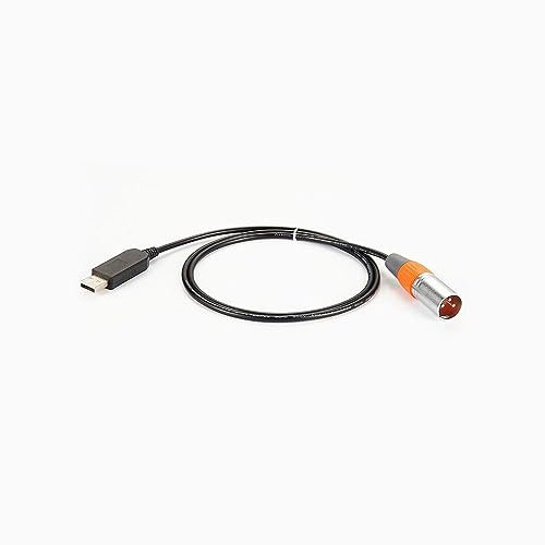 Elecbee Cavo maschio da USB 2.0 a Dmx 3 pin RS485 1 m