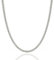 LOCCY Herren Damen Panzerkette Halskette, 3,5/5/6/7/8mm breit Edelstahl Silber Panzerkette Gliederkette Kette Silberkette Hip-Hop Kette Halskette Länge 46-66cm (Silber-8MM Breit, 46)