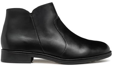 Geox D Jaylon 2A, Bota de Tobillo Mujer, Black, 37 EU