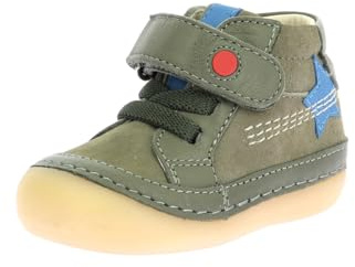 KICKERS Jungen Unisex Kinder SOKISTIC Stiefelette, kaki, 20 EU